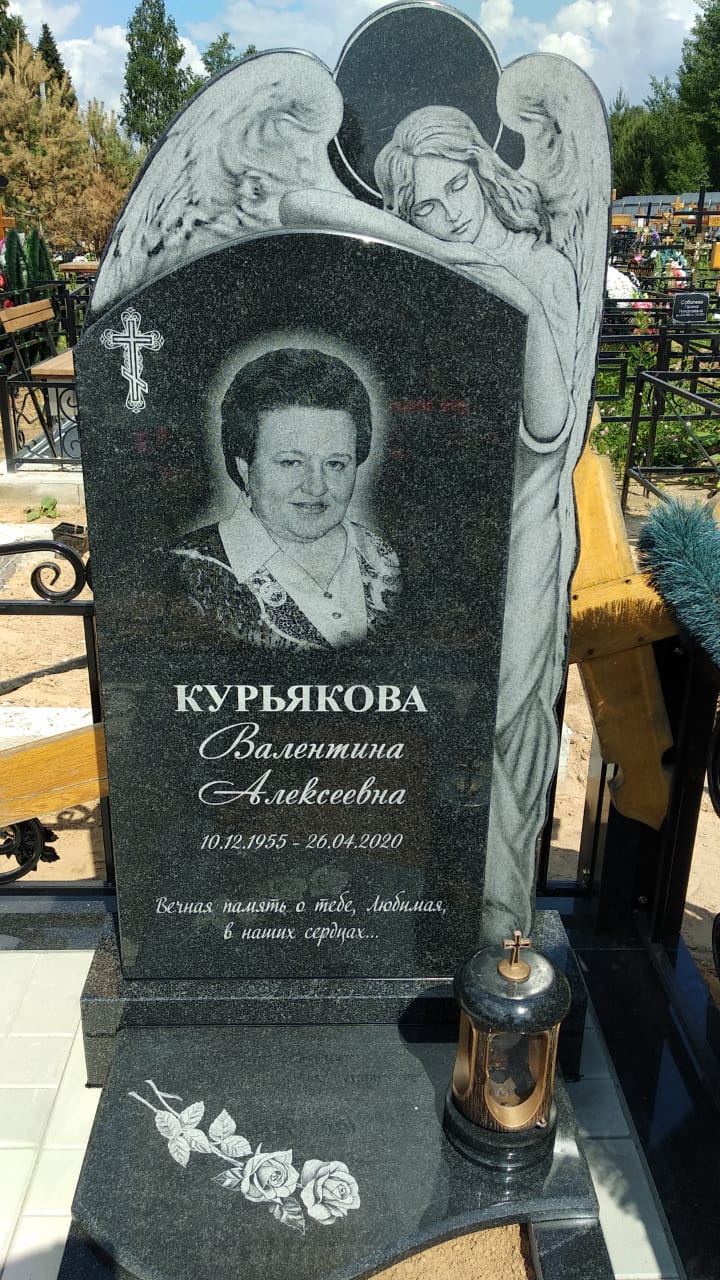 памятник с ангелом на могилу 11324