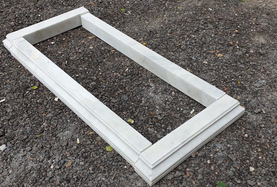 стандартный цветник на могилу