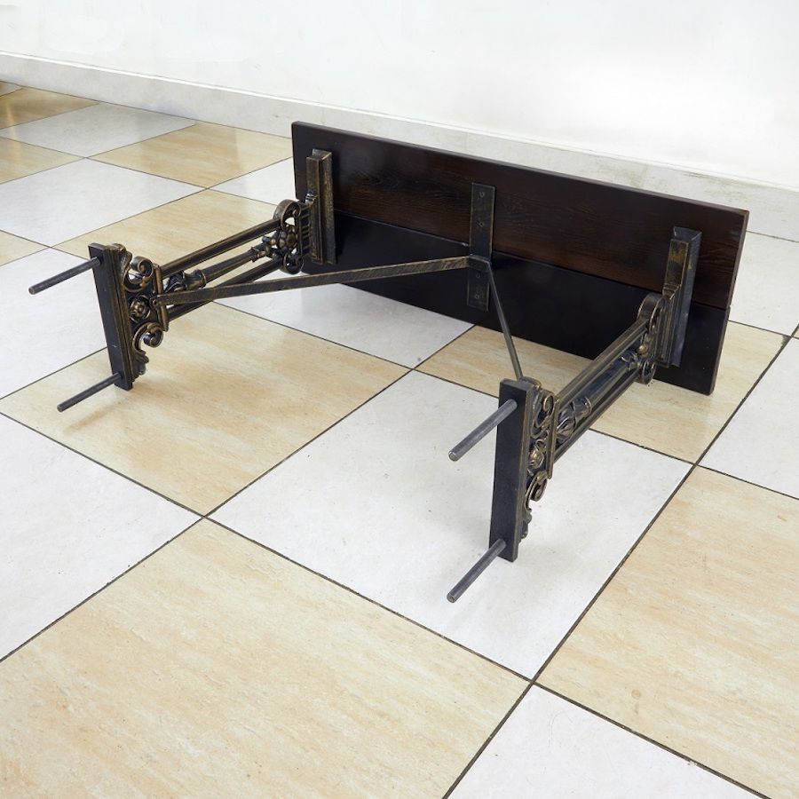 Скамейка на могилу чугунная