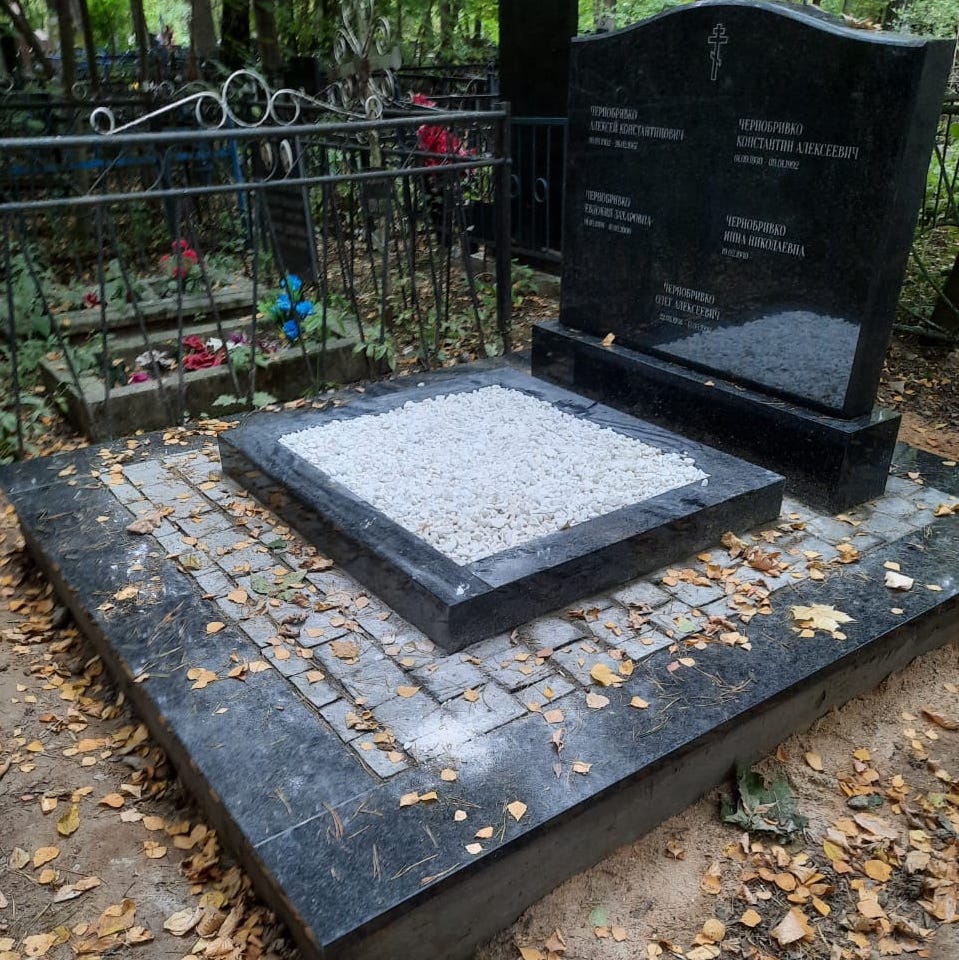 памятник горизонтальный с фаской 15701