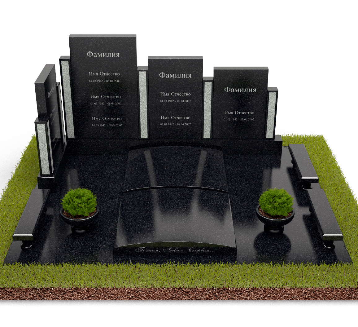 Элитный комплекс из гранита большой