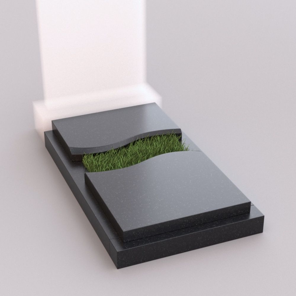 Закрытая цветочница на кладбище