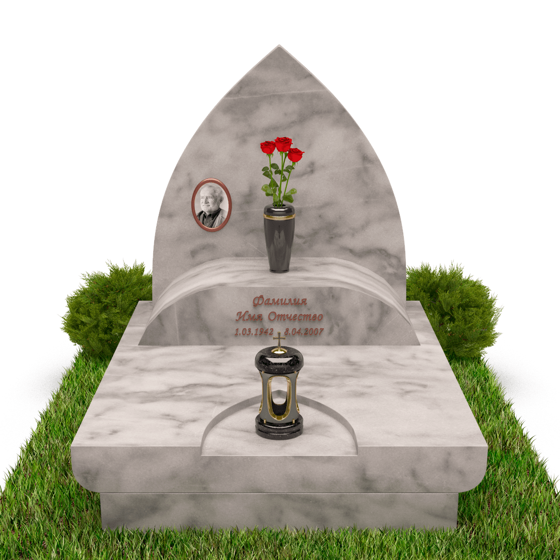 Небольшой комплекс из мрамора