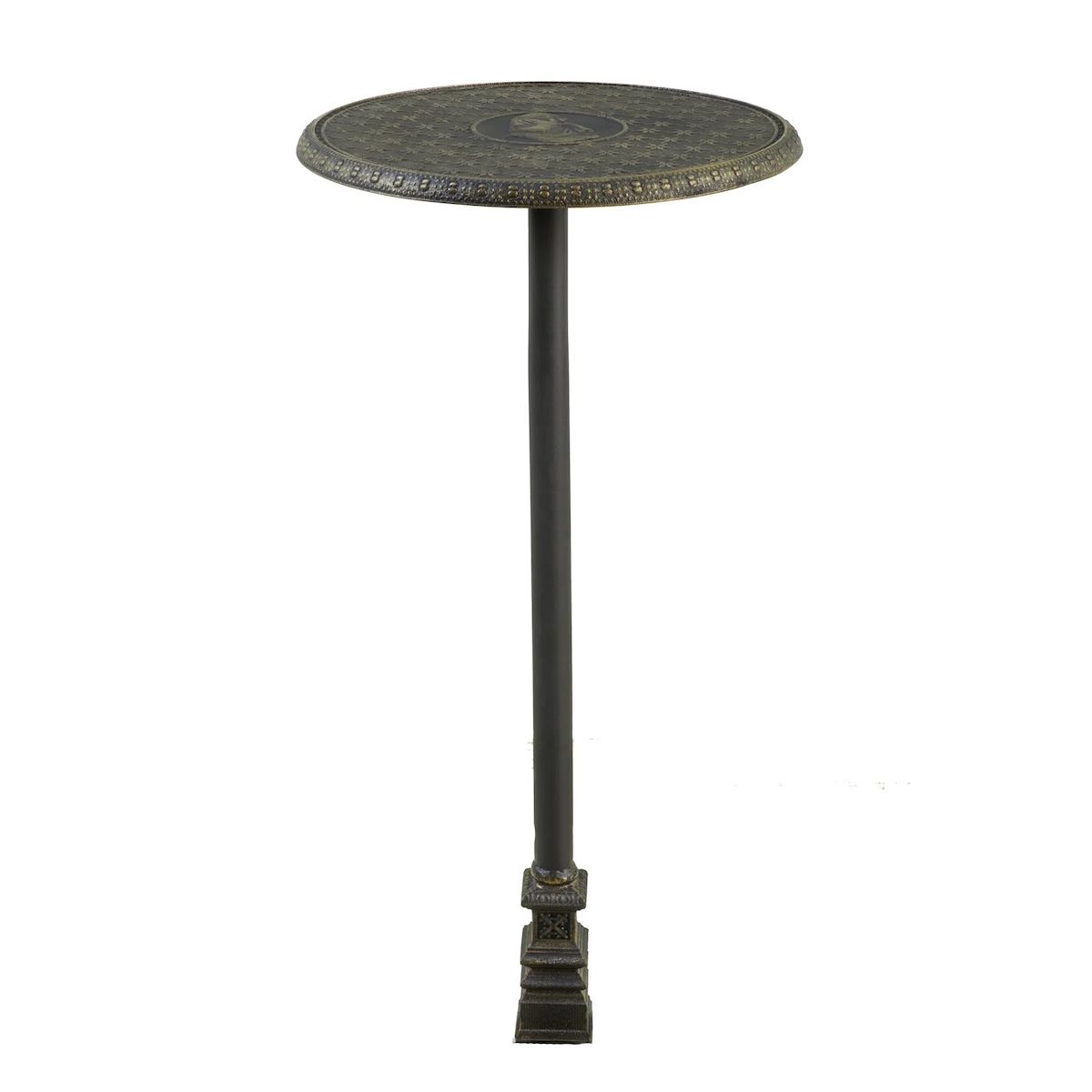 Столик круглый чугунный на могилу