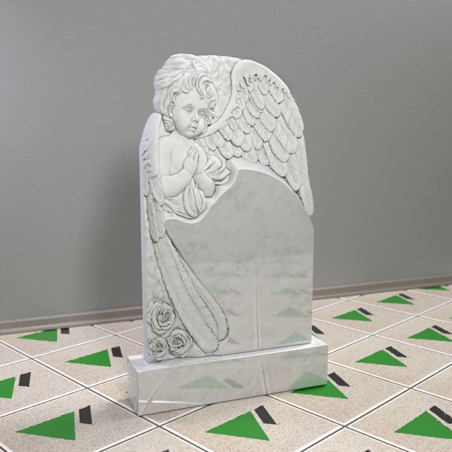 Памятник с ангелом на могилу 13909