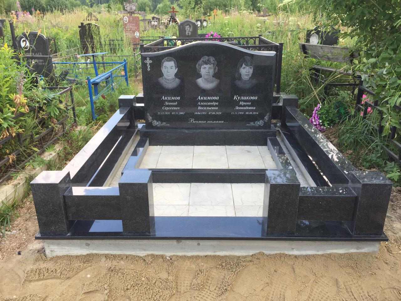 памятник на могилу на двоих 15201