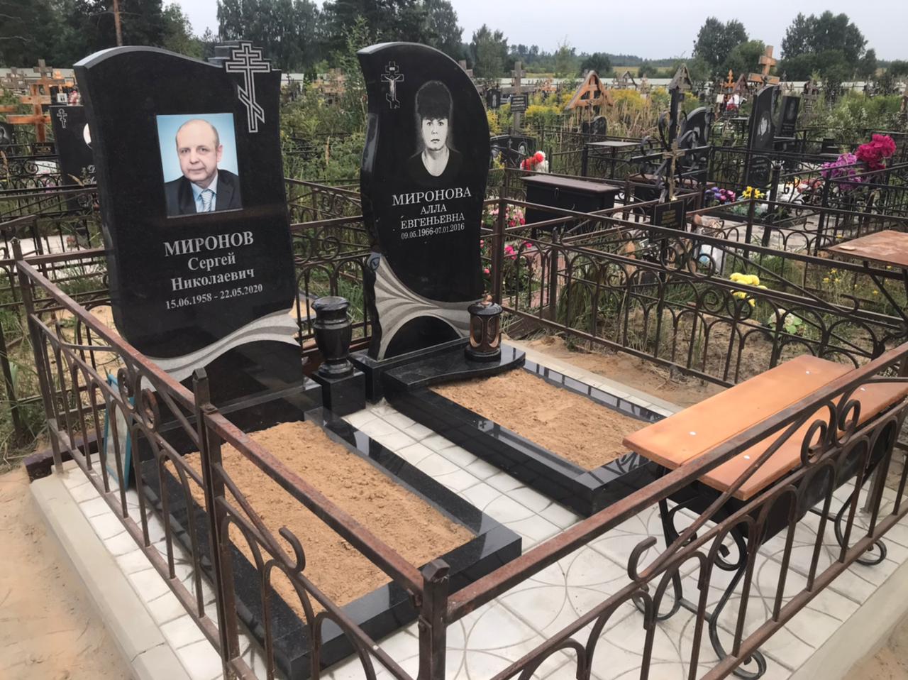 Памятник православный с крестом 11316