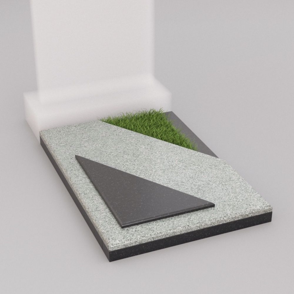 гранитный цветник на могилу