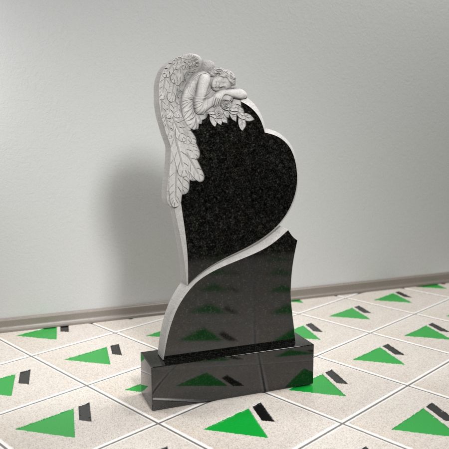 Памятник с ангелом на могилу 14137