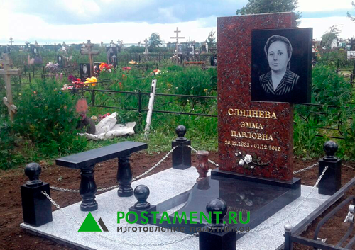 ограда столбики с цепями