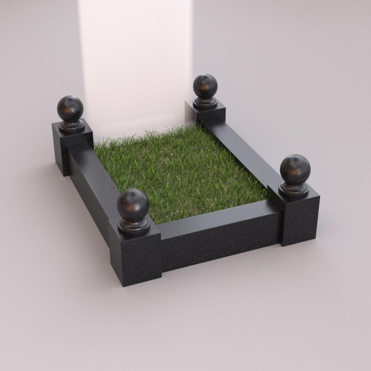 Цветник на маленькую могилу