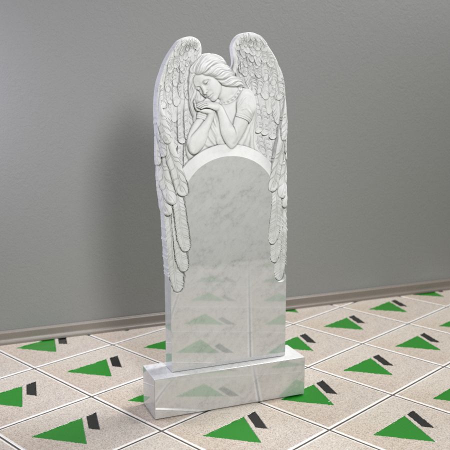 Памятник с ангелом на могилу 14144