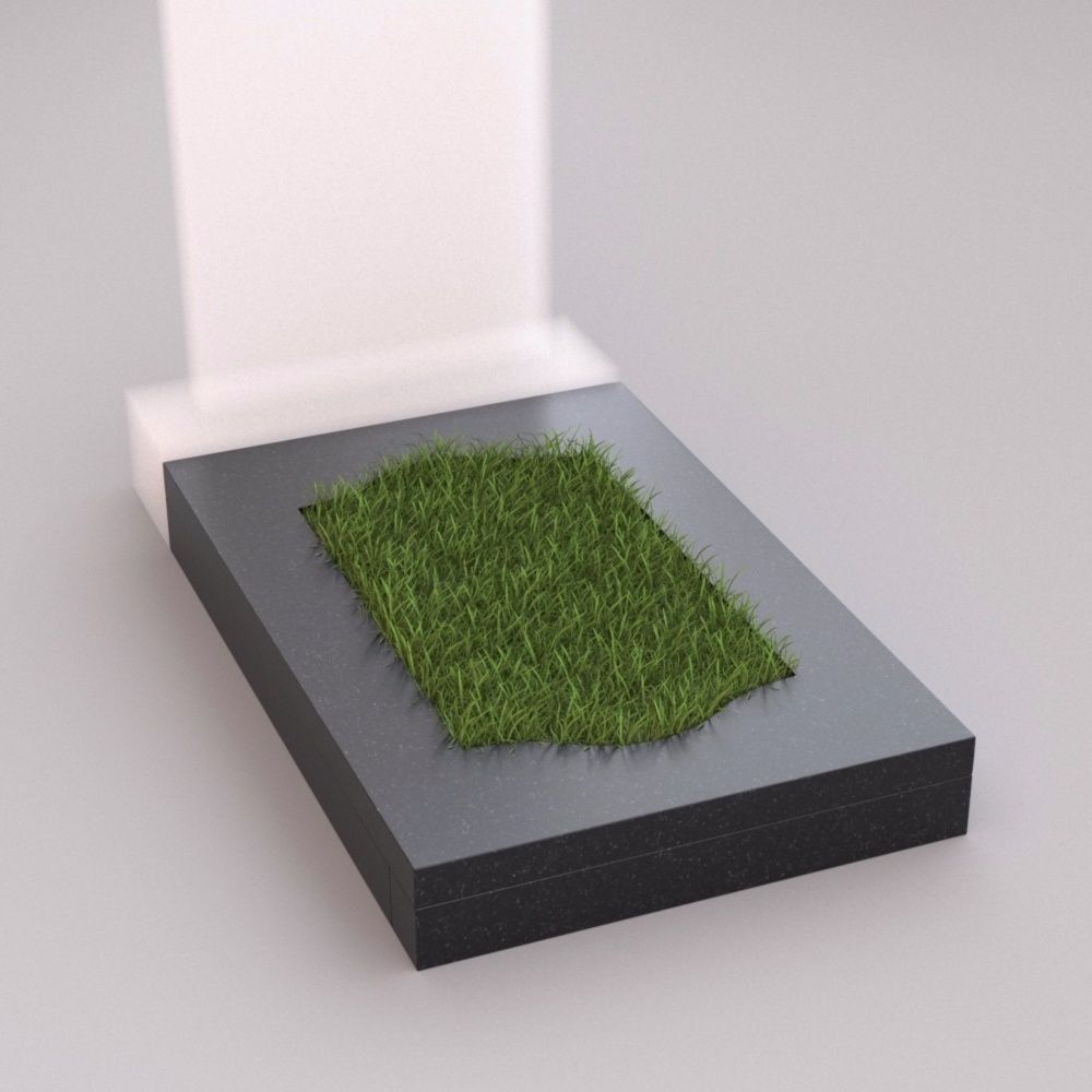 Цветник из гранита 81022