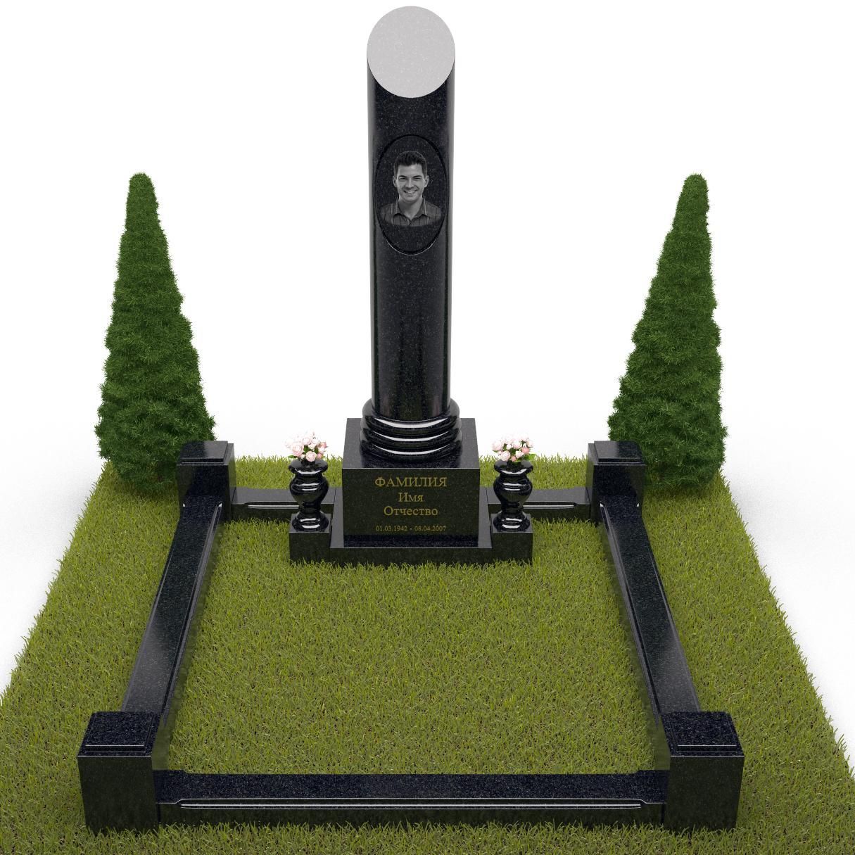 Элитный комплекс с обелиском гранитным