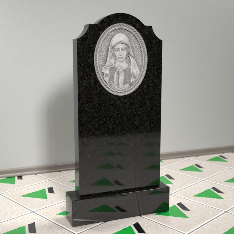 Памятник с барельефом мадонны на могилу 13032