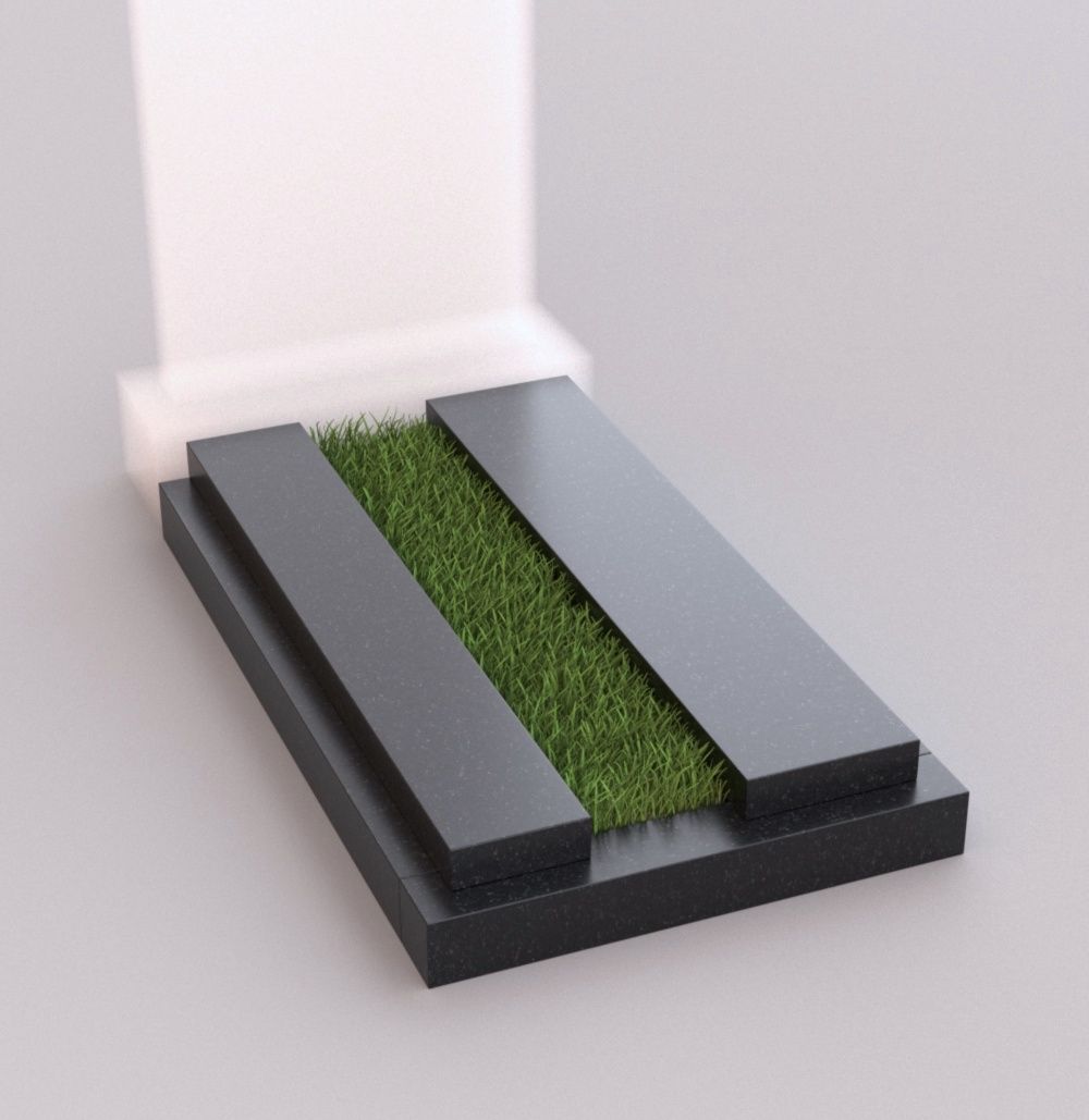 Цветник на могилу 81011