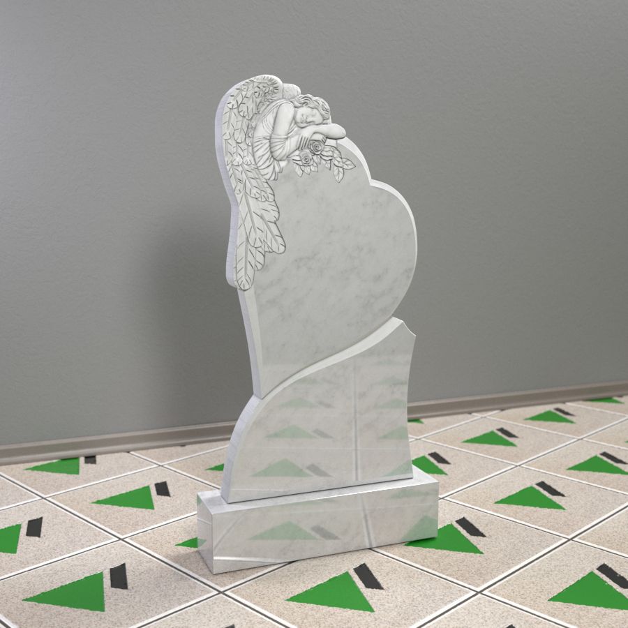 Памятник с ангелом на могилу 14137