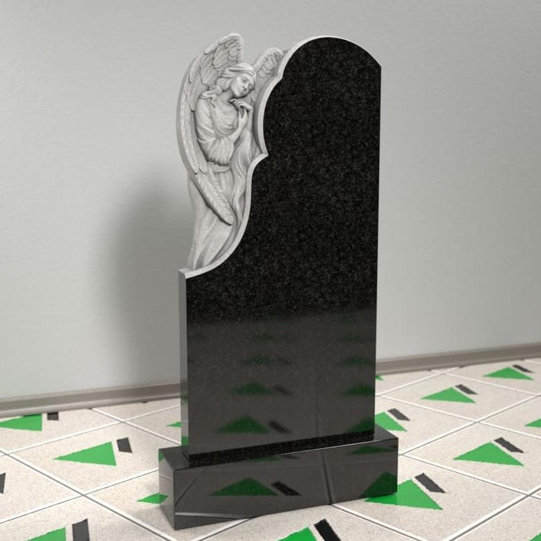 Памятник с ангелом на могилу 14120