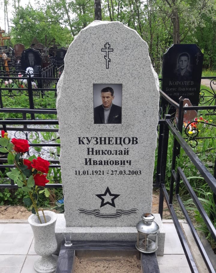 Фотокерамика прямоугольник на памятник