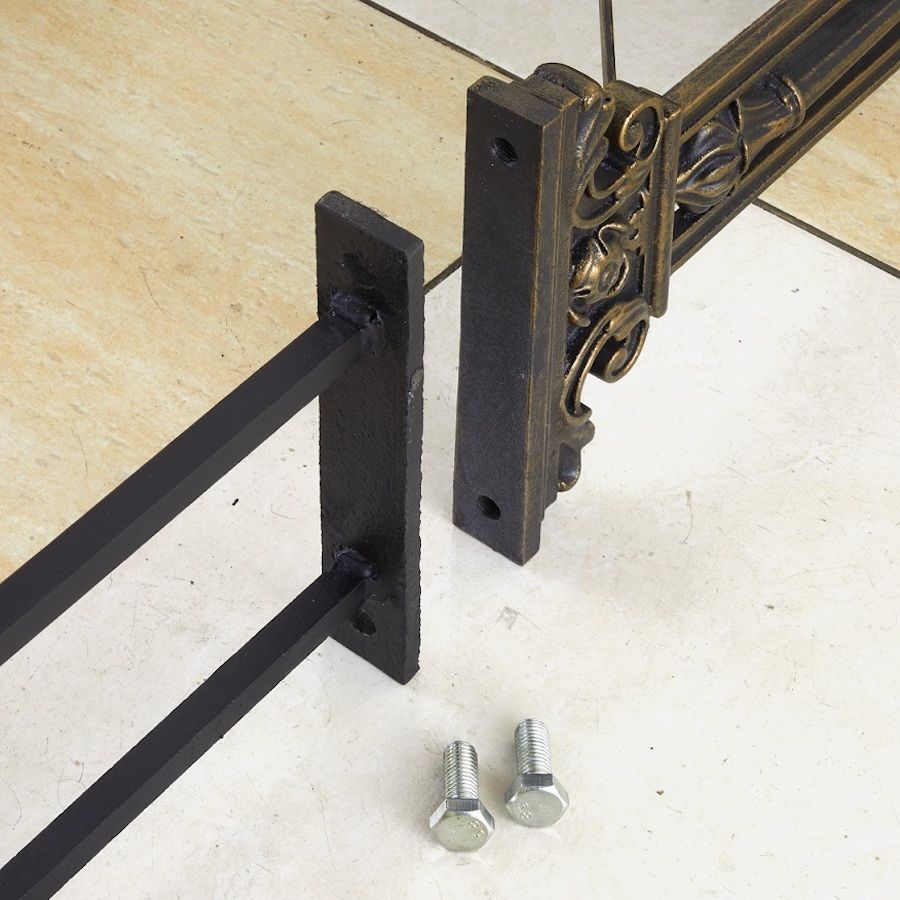 Скамейка на могилу чугунная