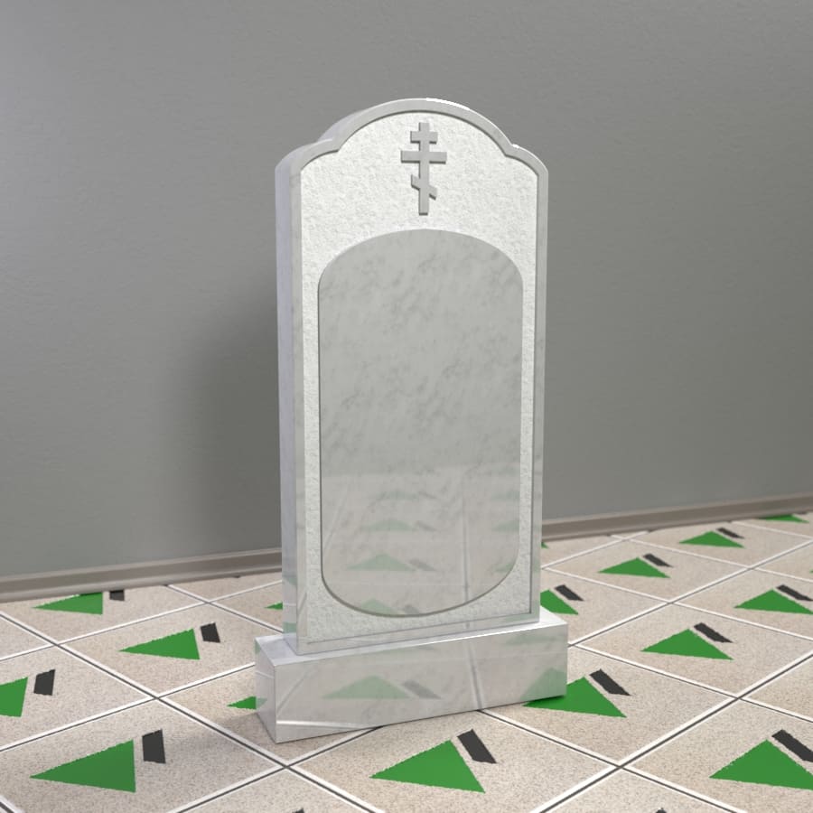 надгробный памятник в форме облаков православный