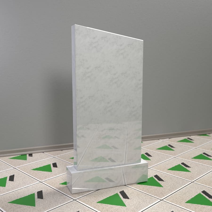 памятник строгой формы на могилу