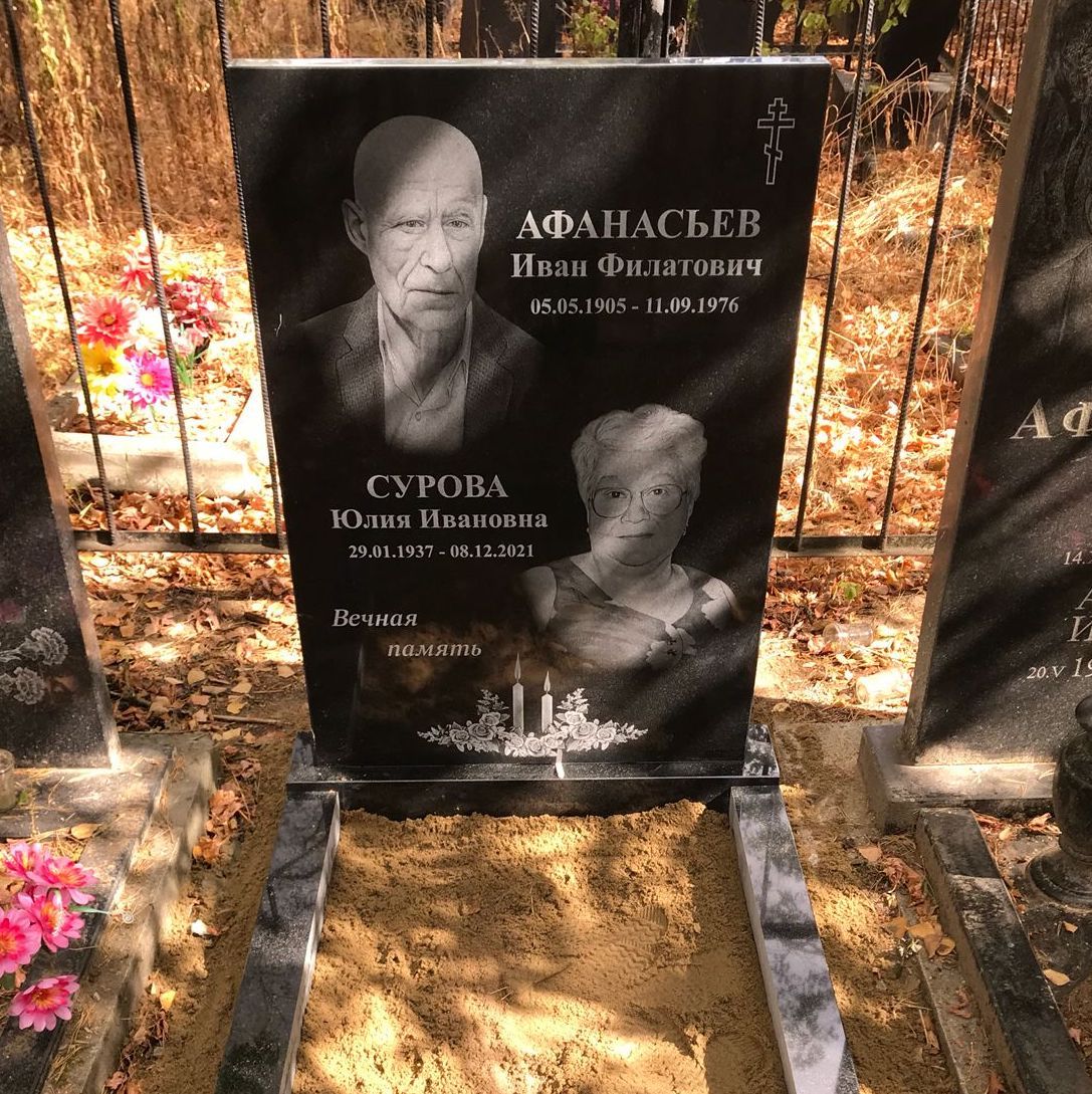 Свечи с розами на семейный памятник