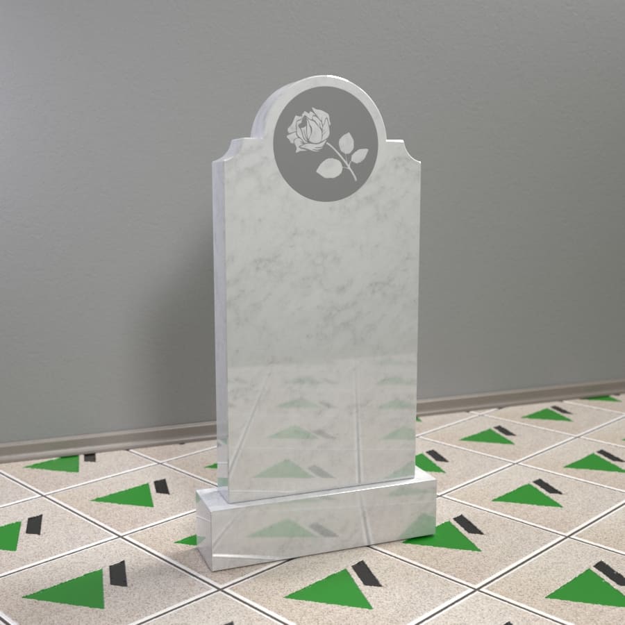 памятник арка с розой