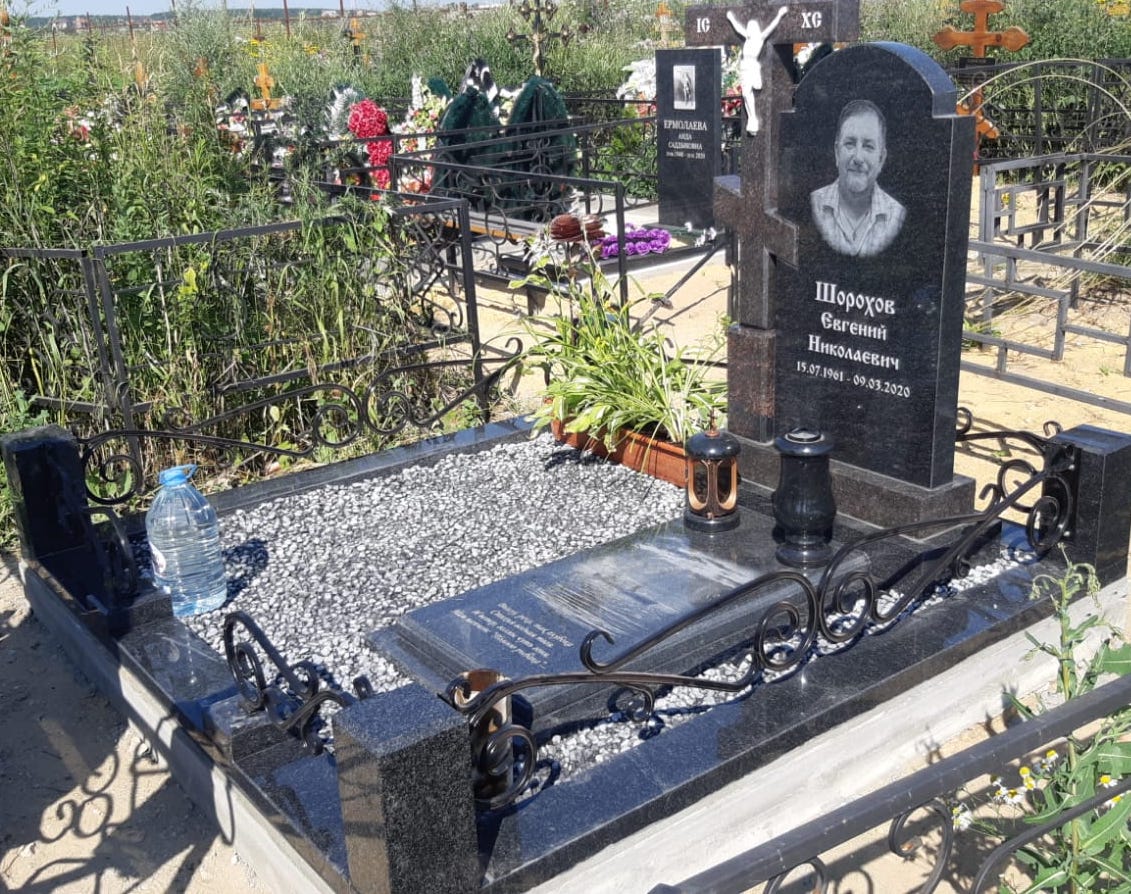 Гранитный щебень для благоустройства могилы