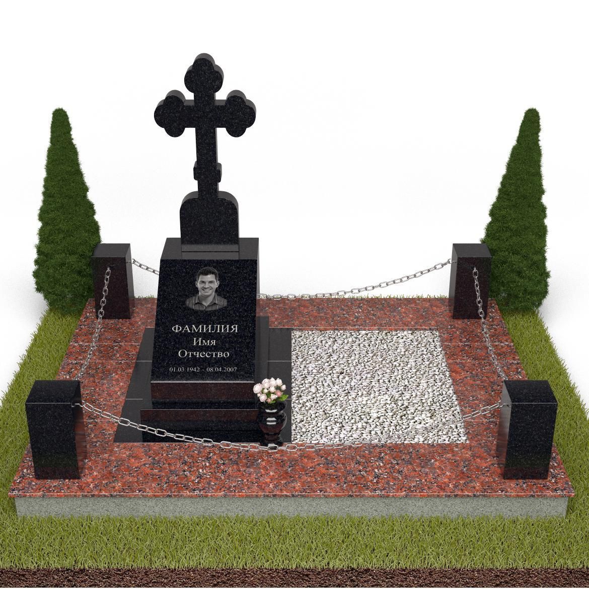 Элитный комплекс с баяном и 8-конечным крестом