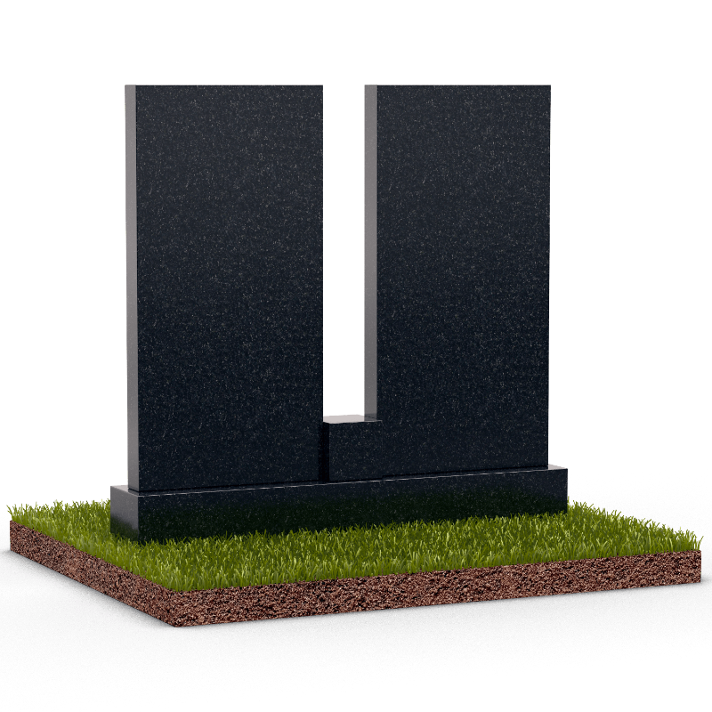 2 памятника на общей тумбе