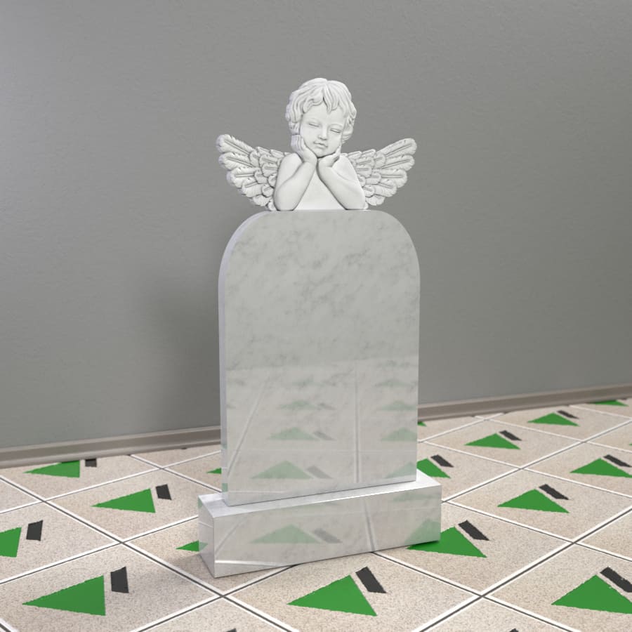 Ангелок на могилу памятник 13910