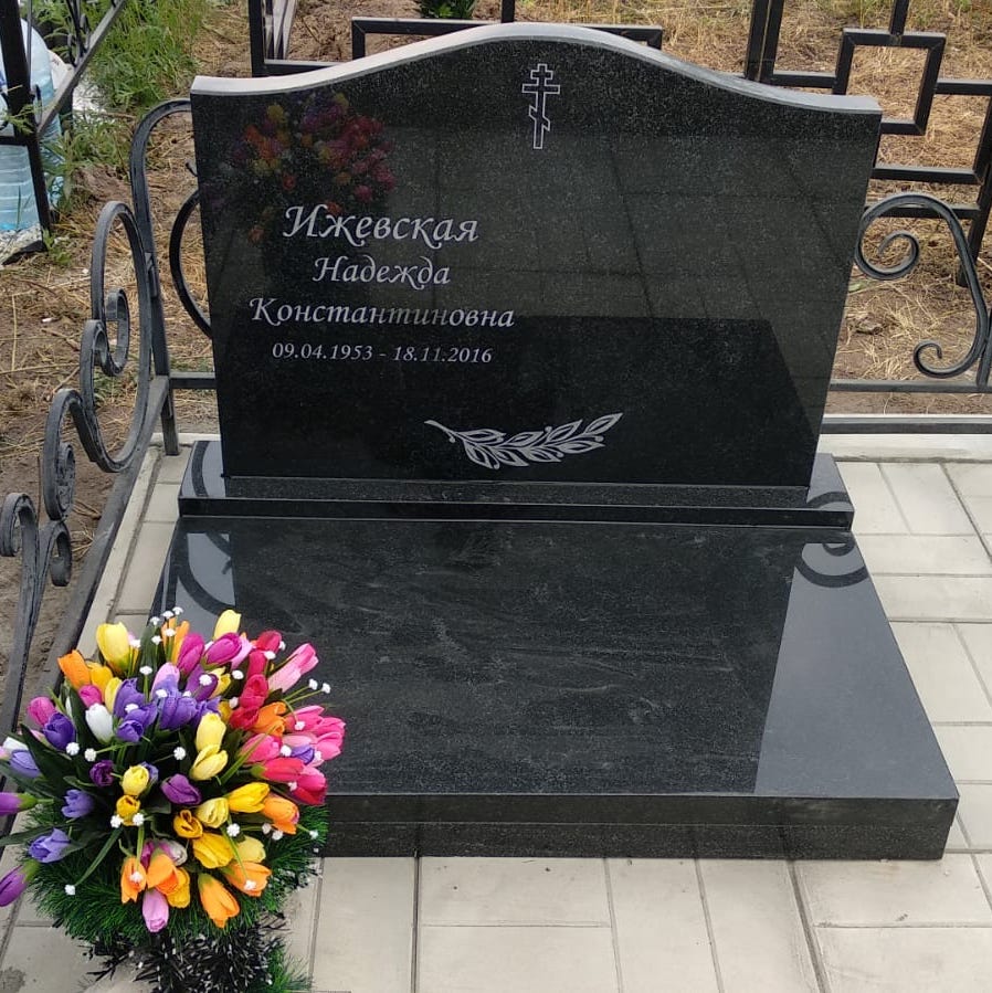 памятник на могилу на двоих 15201