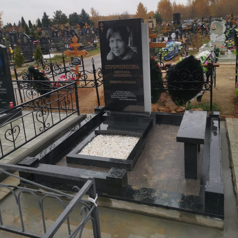 традиционный памятник прямоугольный