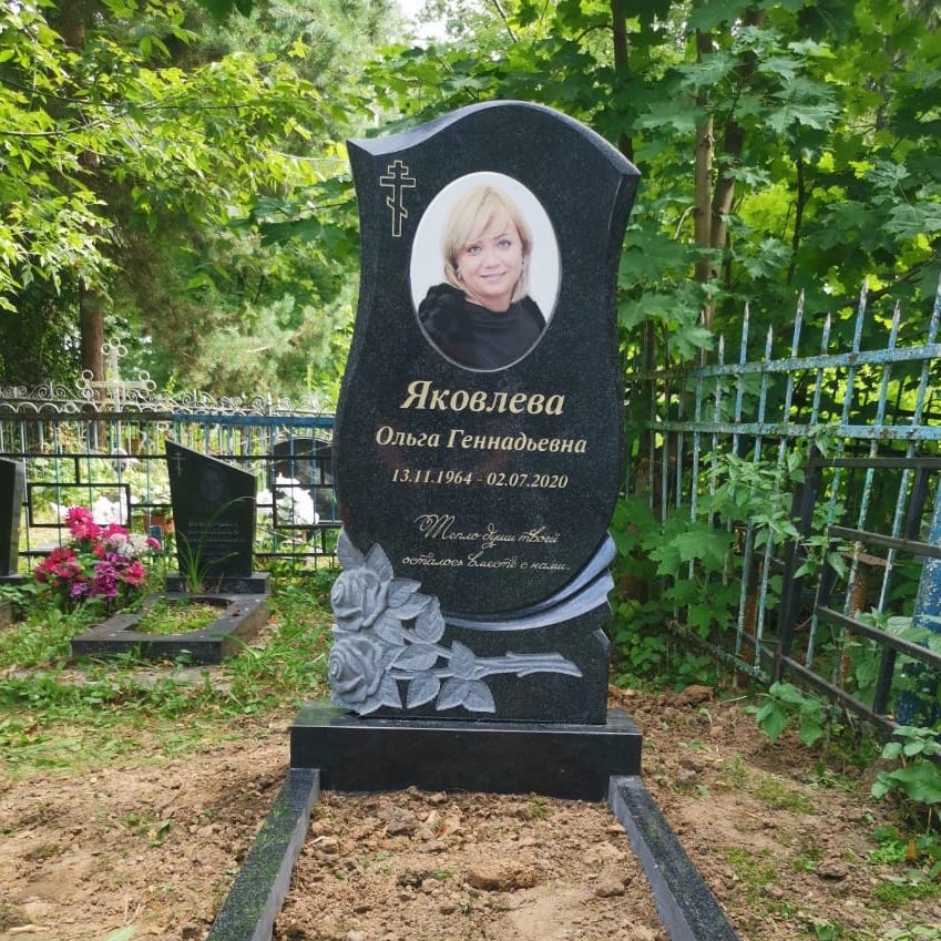 Крест восьмиконечный на памятник
