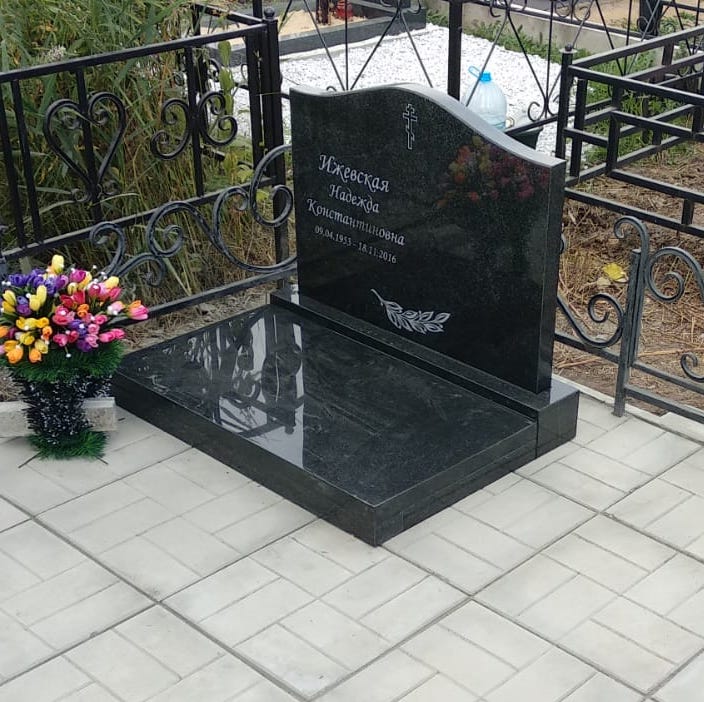 памятник на могилу на двоих 15201