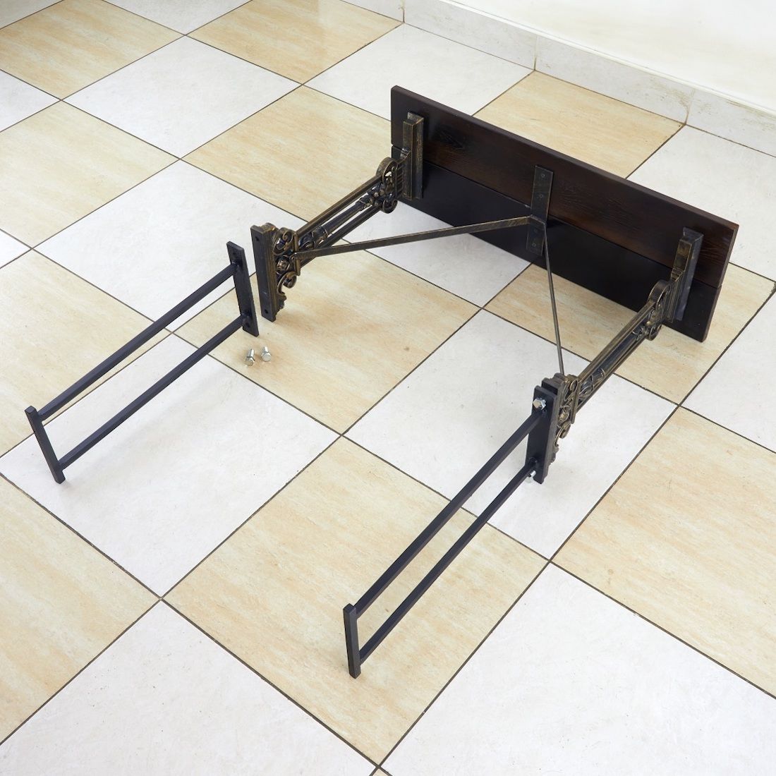 Скамейка на могилу чугунная