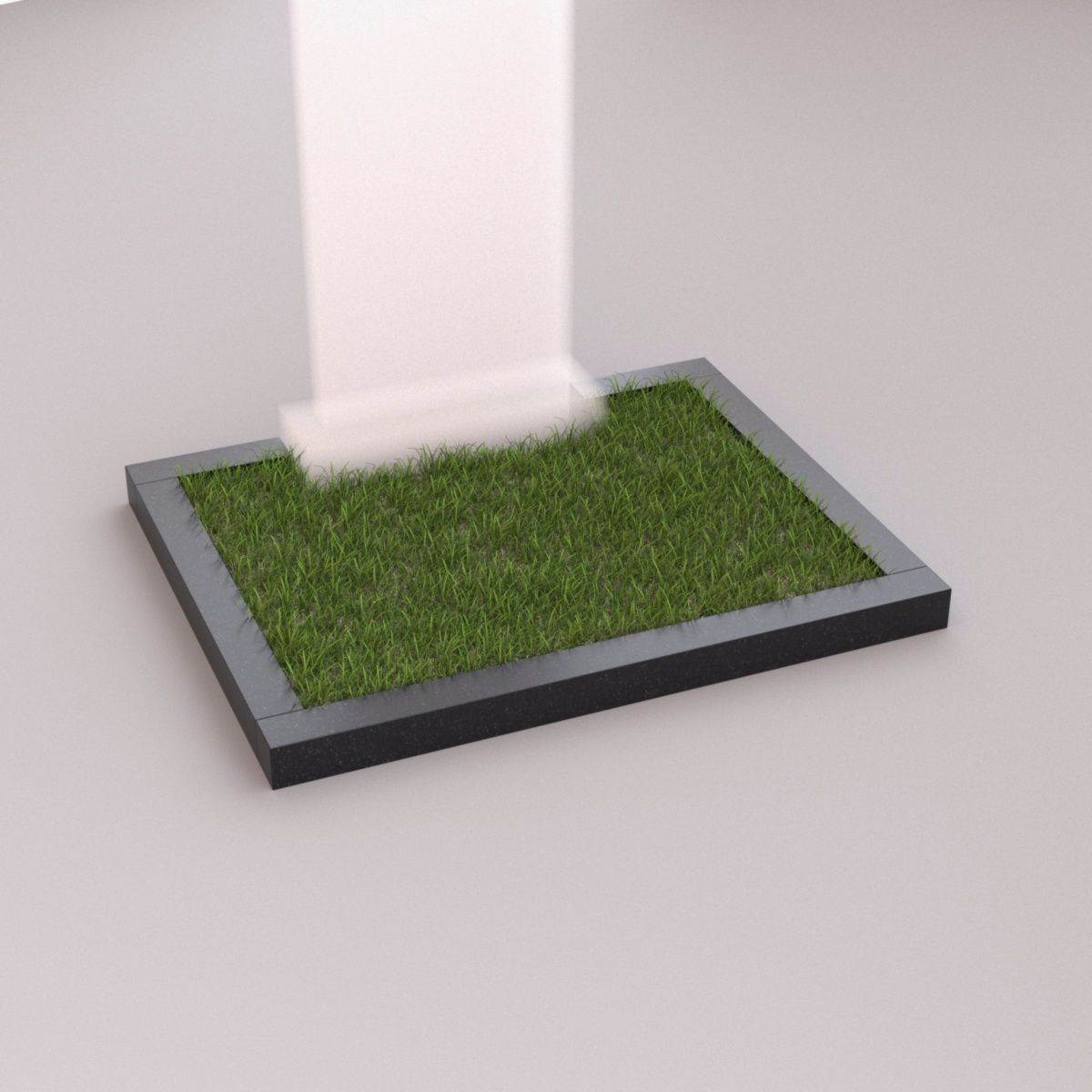 один цветник на две могилы