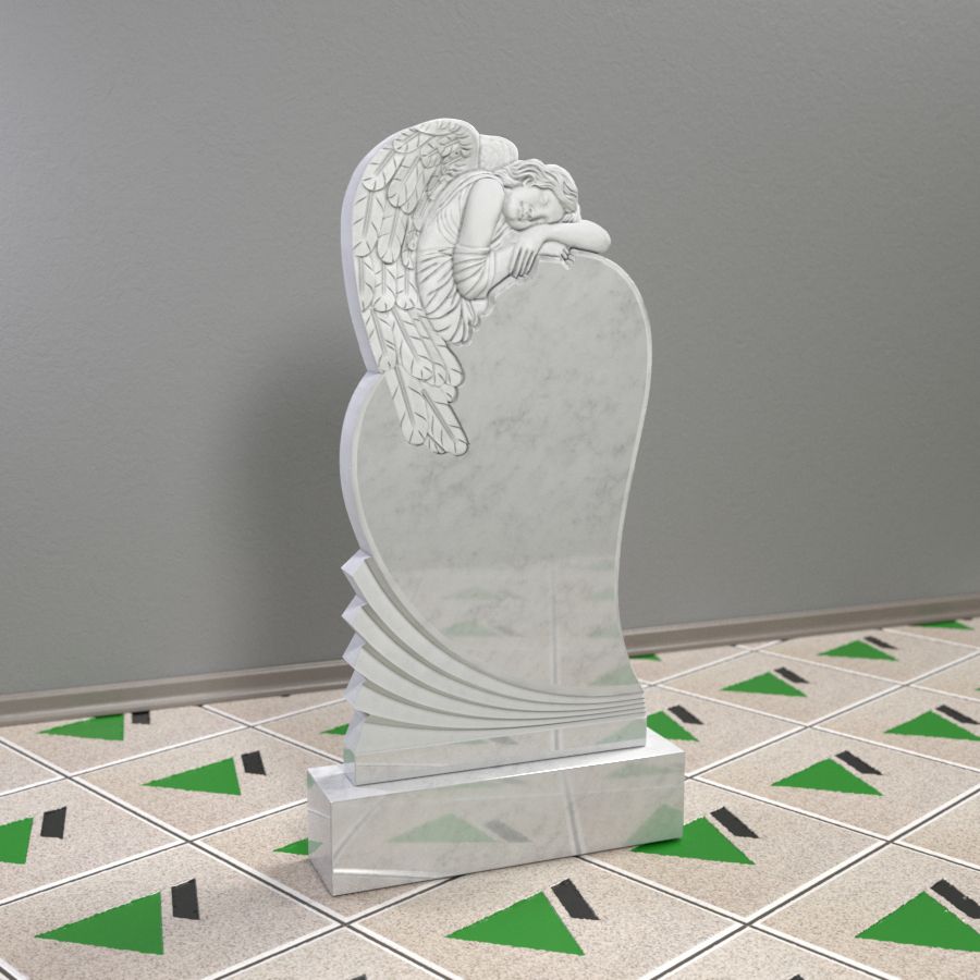 Памятник с ангелом 14136