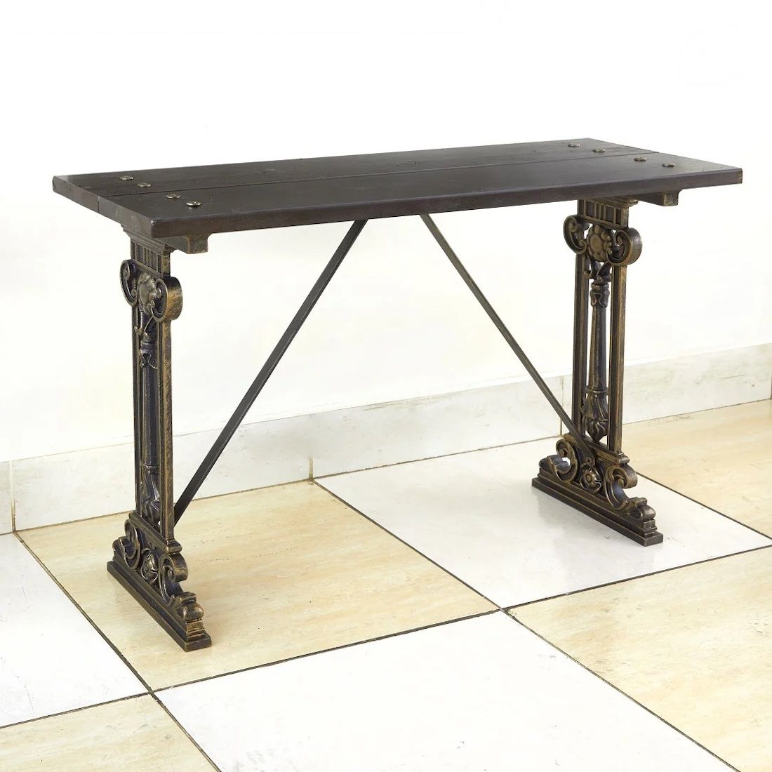 Скамейка на могилу чугунная