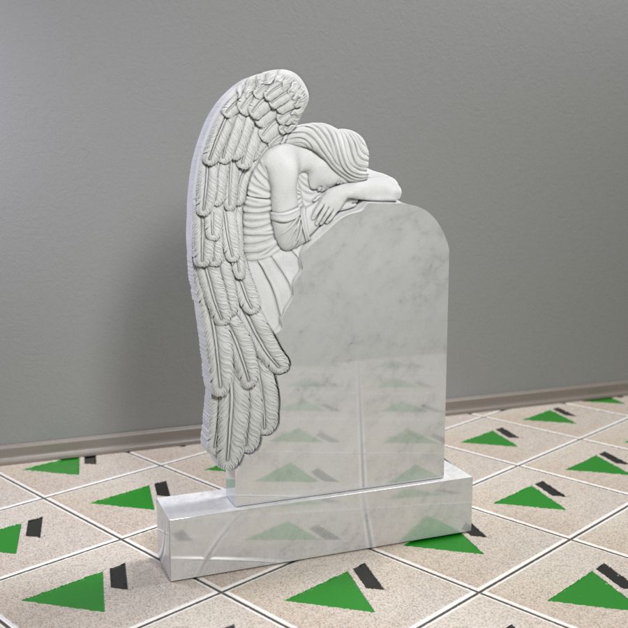 Скульптура на могилу - ангел 14311