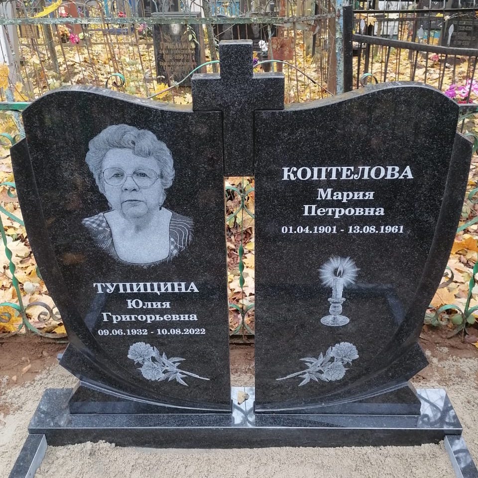 комплекс на могилу с крестом