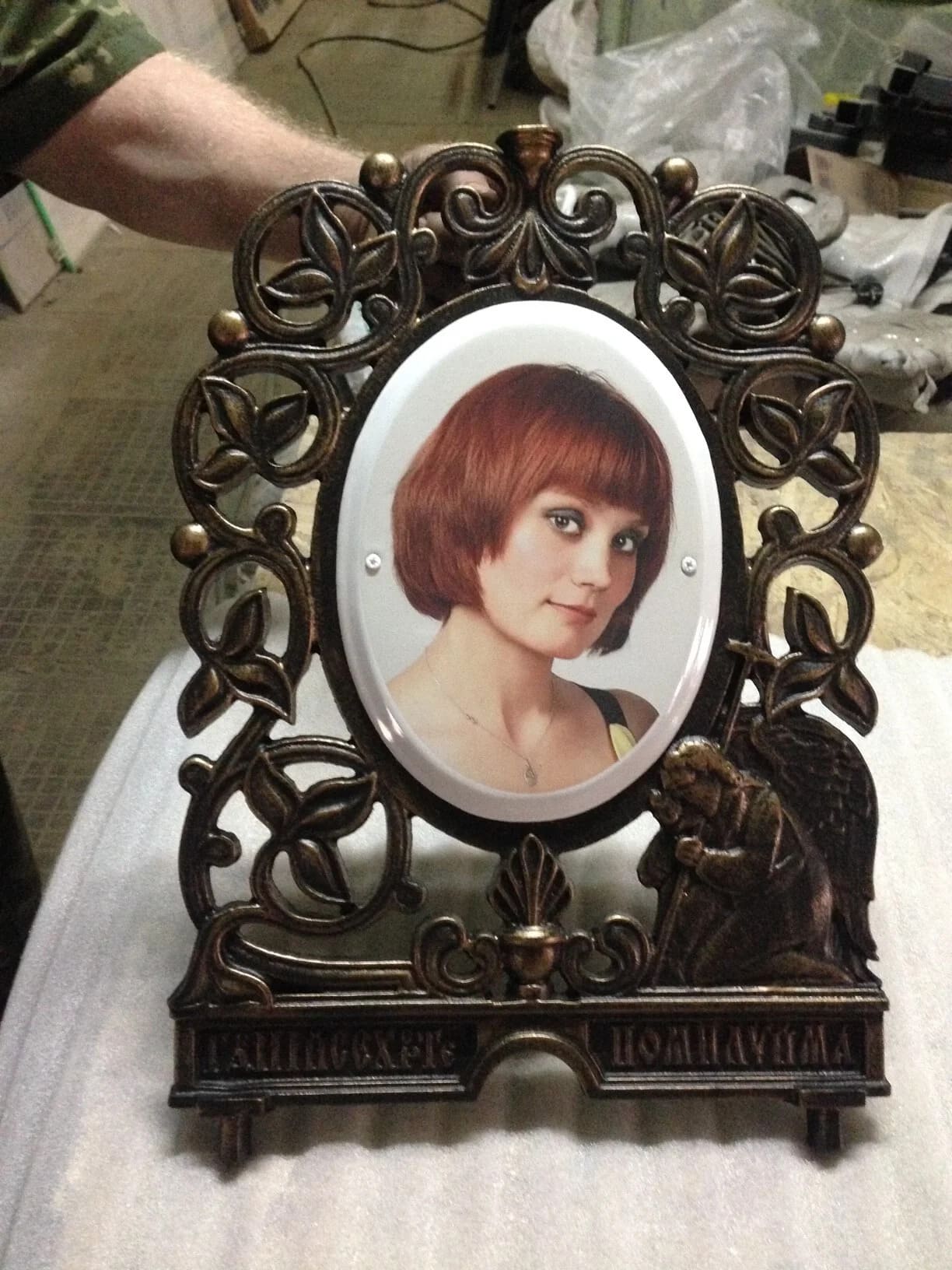 Рамка декоративная на памятник 83028