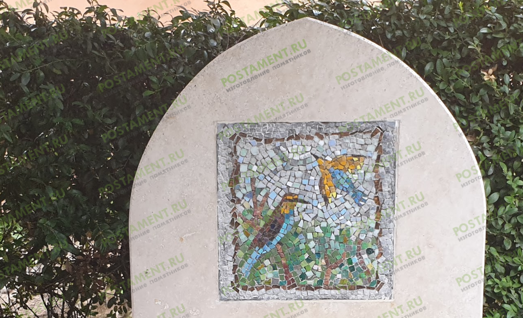 Птички на мраморе Птички на мраморе