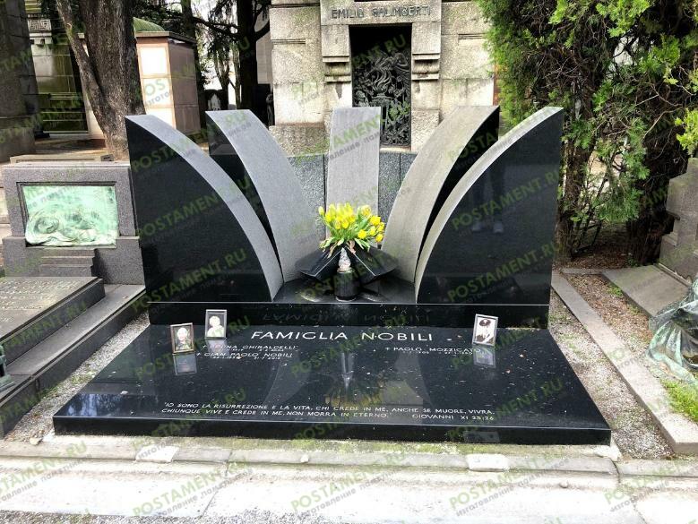 Современный памятник из гранита Современный памятник из гранита