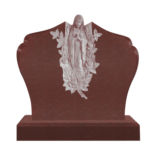 заказать памятник Скорбящая Богоматерь Купить надгробие Скорбящая Богоматерь