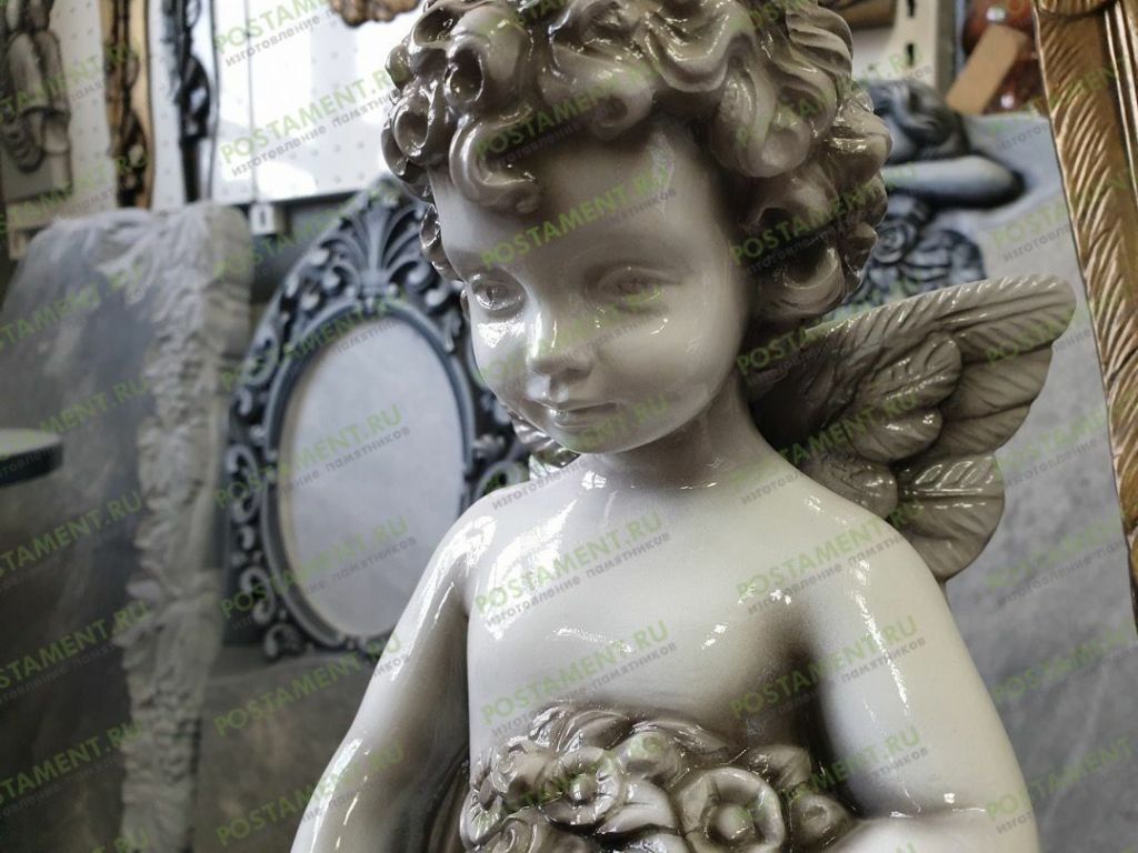 Скульптура ангелочка из акрила Скульптура ангелочка из акрила