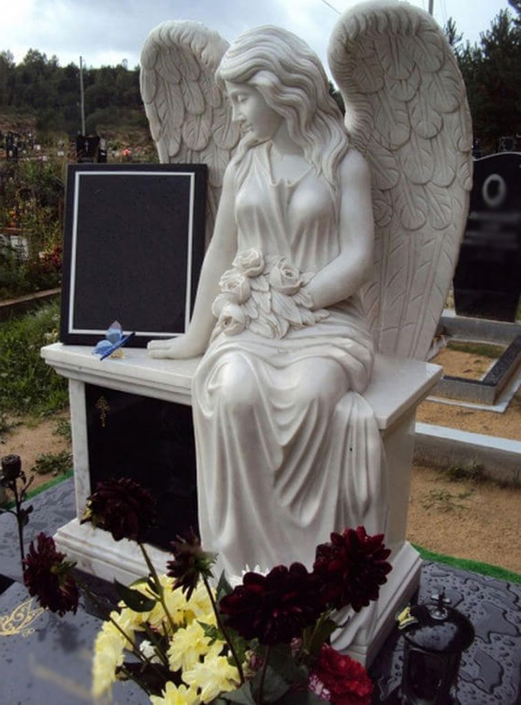 Склонившийся ангел у могилы Склонившийся ангел у могилы