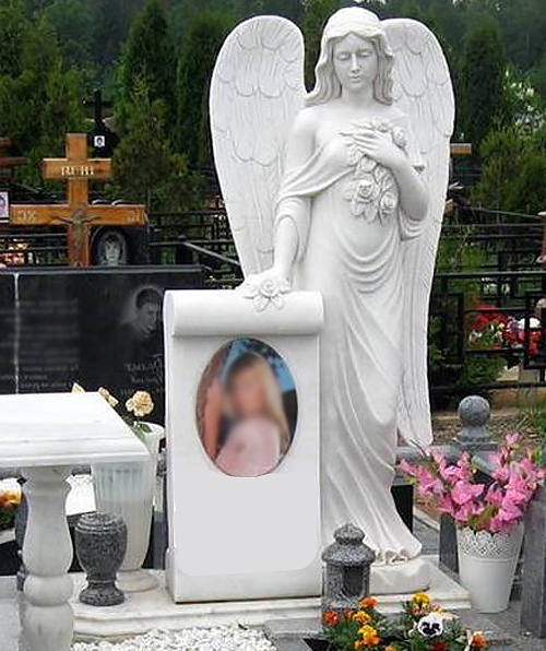 Ангел со свитком и цветами Ангел со свитком и цветами