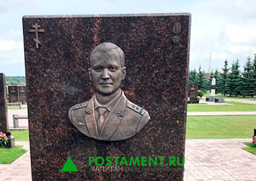Барьельеф под заказ на памятник